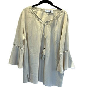 Denim and Company size Large Top